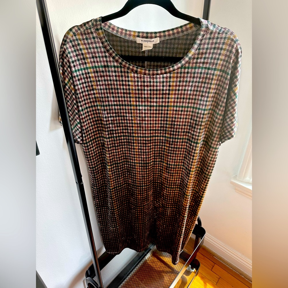 Glamorous velvet dress